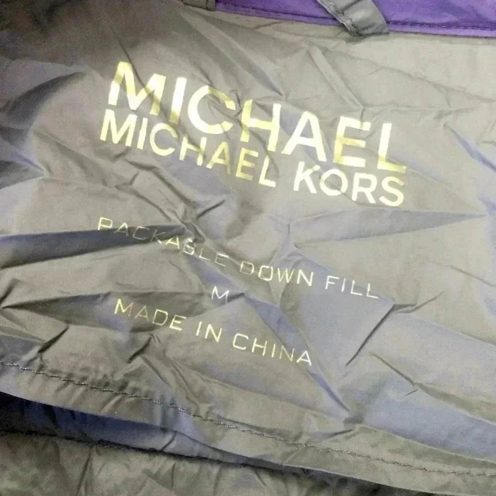 Women's Michael Kors‎ packable Purple Jacket Size M